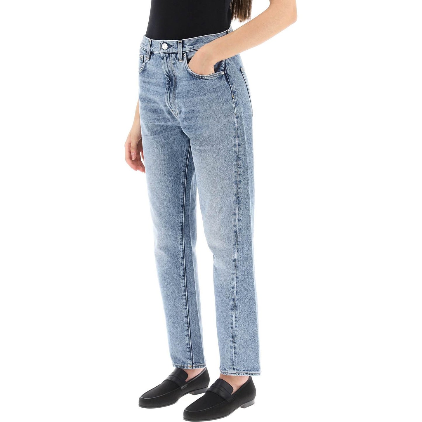 Toteme twisted seam cropped jeans Jeans Toteme