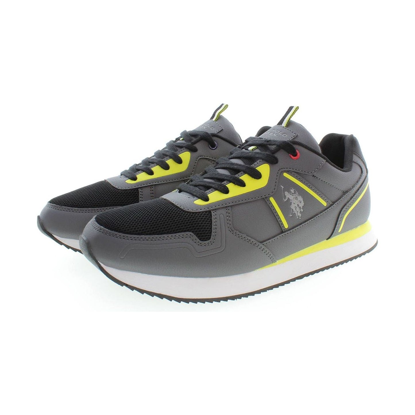 U.S. POLO ASSN. Gray Polyester Men Sneaker U.S. POLO ASSN.