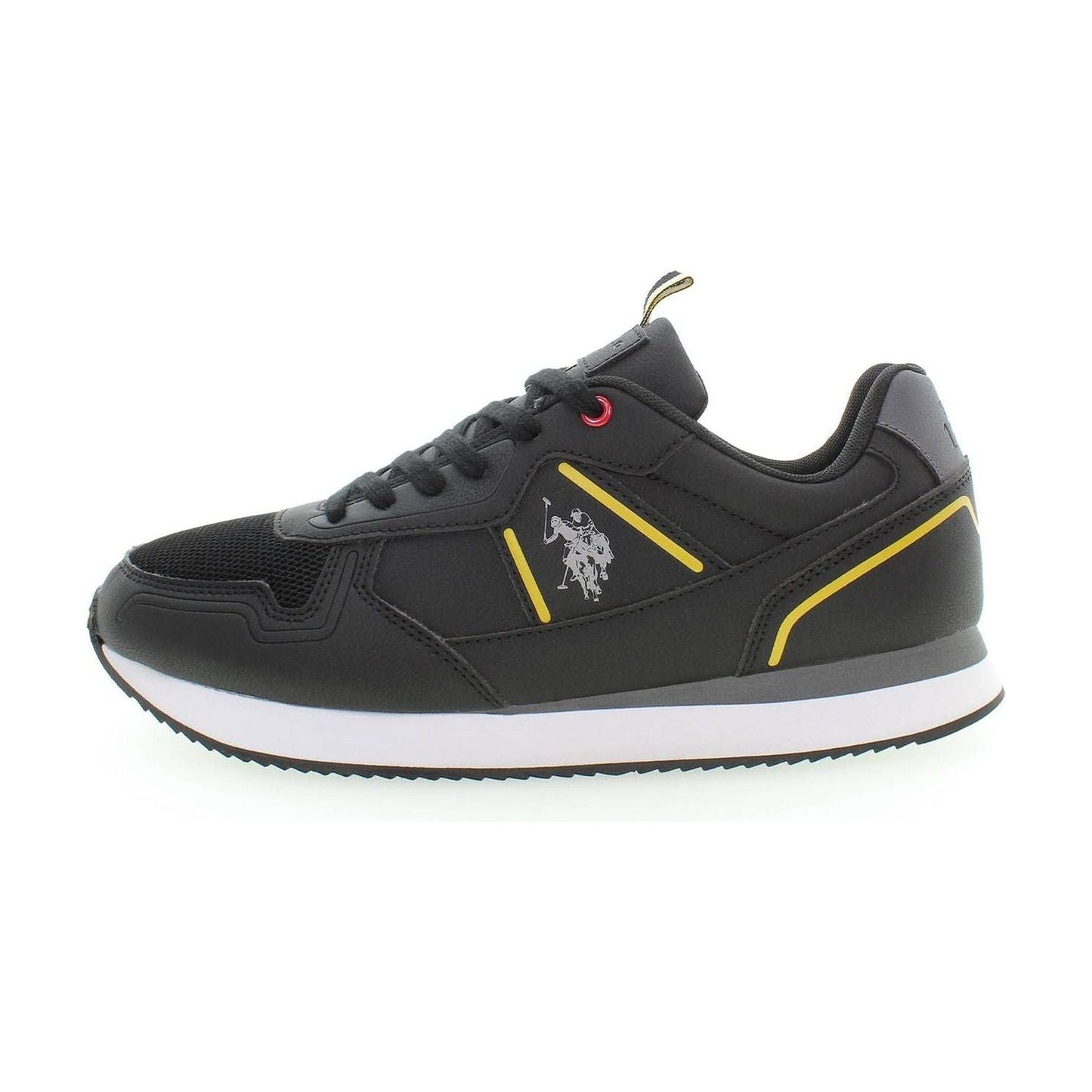 U.S. POLO ASSN. Black Polyester Men Sneaker U.S. POLO ASSN.