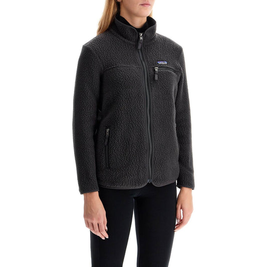 PATAGONIA women's retro pile fleece jacket with Topwear PATAGONIA