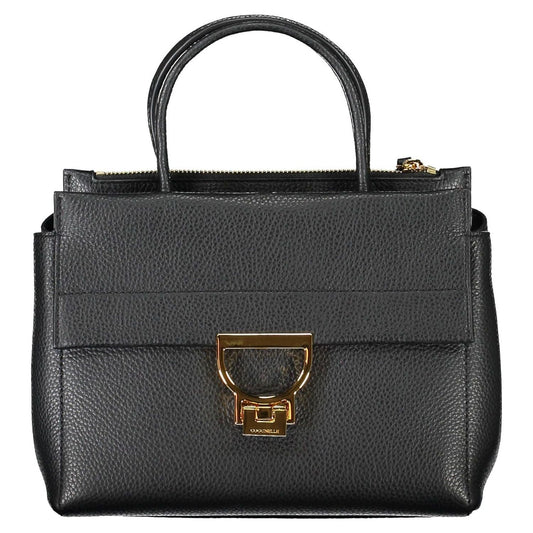 Coccinelle Black Leather Women Handbag Coccinelle