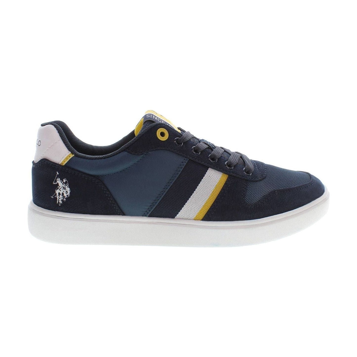 U.S. POLO ASSN. Blue Polyester Men Sneaker U.S. POLO ASSN.