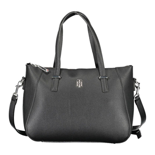 Tommy Hilfiger Black Polyethylene Women Handbag Tommy Hilfiger