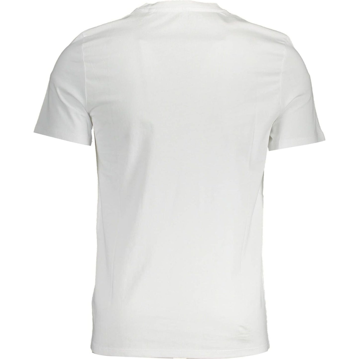 Guess Jeans White Cotton Men TShirt Guess Jeans