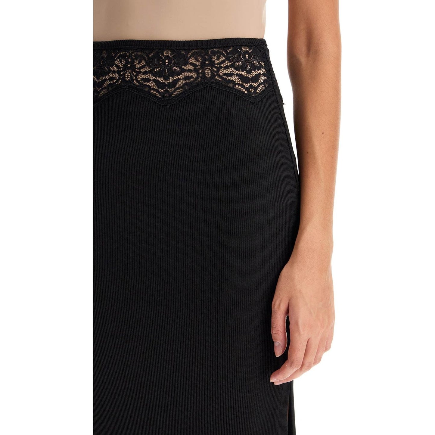 Christopher Esber "knitted skirt with lace detail Skirts Christopher Esber