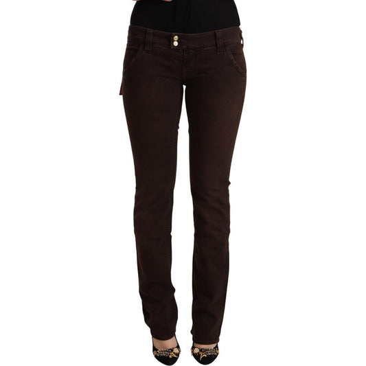 CYCLE Brown Cotton Stretch Low Waist Slim Fit Denim Jeans 1728,67345645728,Brown,Clothing,CYCLE,Jeans & Pants - Women - Clothing,Jeans Denim - Clothing,Material: 98% Cotton 2% Elastane,New with tags,Slim Fit Jeans - Jeans Denim - Clothing,W29,Women,Women