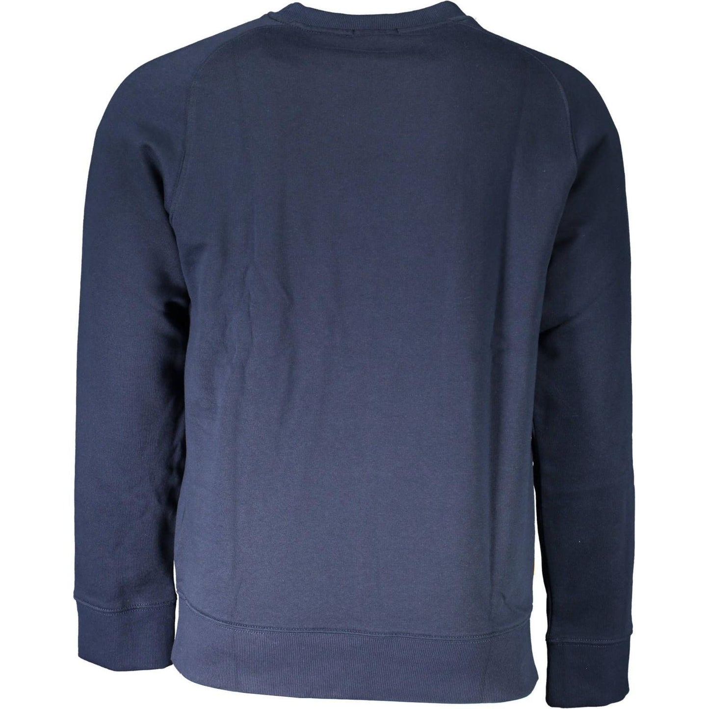 Timberland Blue Cotton Men Sweater Timberland