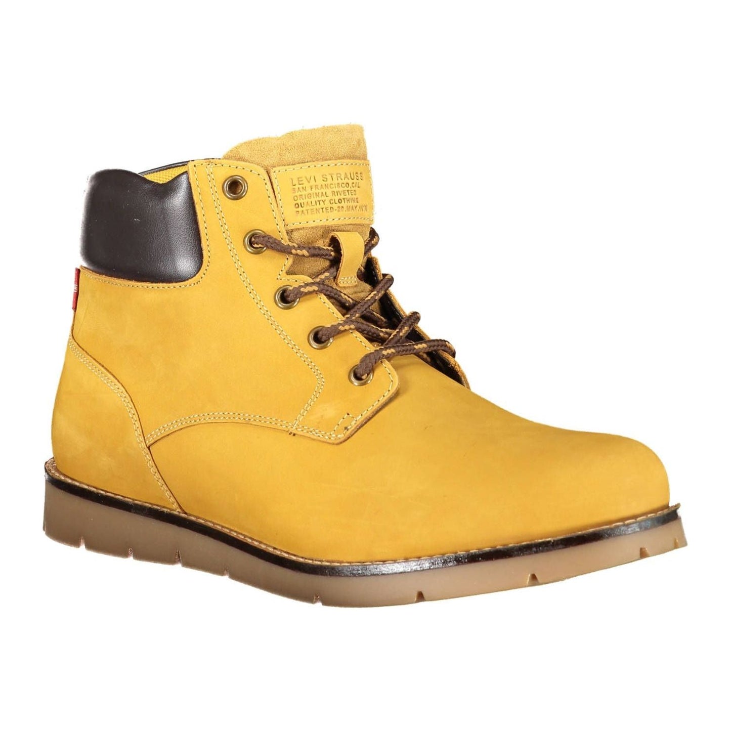 Levi's Yellow Leather Men Boot Levi's