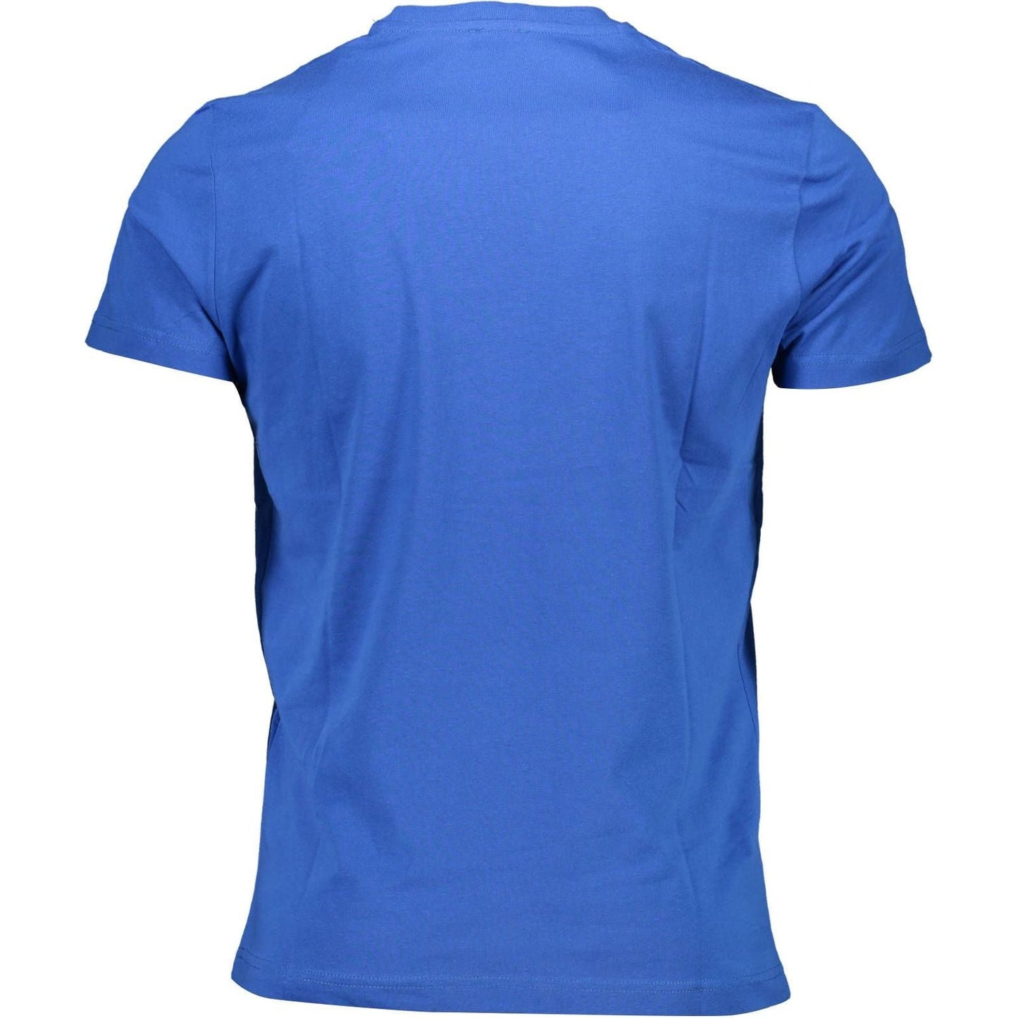 Diesel Blue Cotton Men T-Shirt Diesel