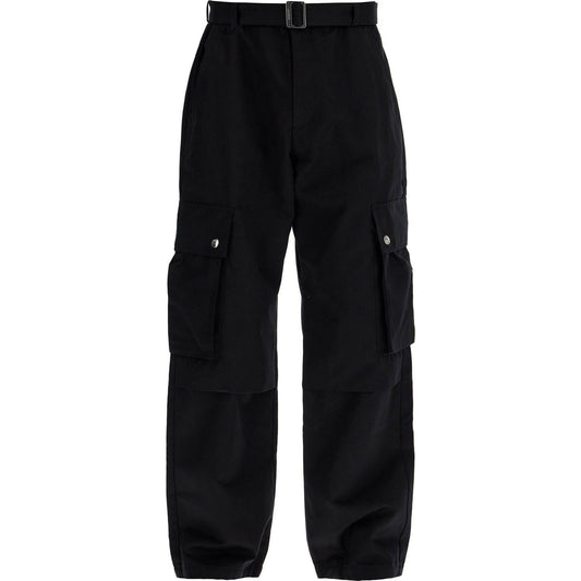 Jacquemus cargo gabardine trousers in eight Trousers Jacquemus