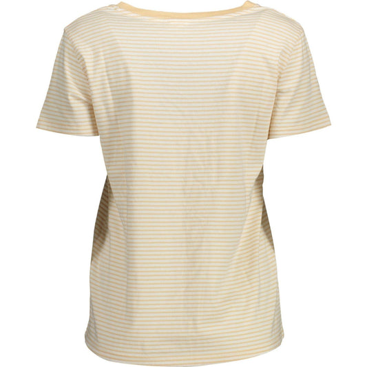 Levi's Beige Cotton Women T-Shirt Levi's