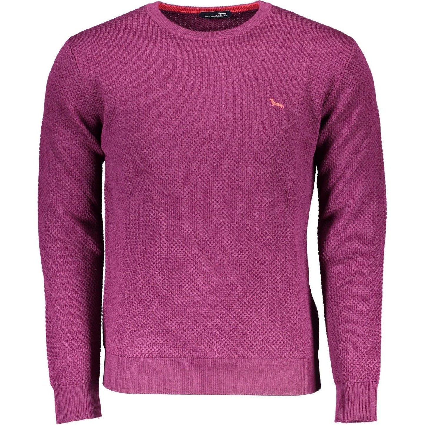 Harmont & Blaine Purple Wool Men Sweater Harmont & Blaine