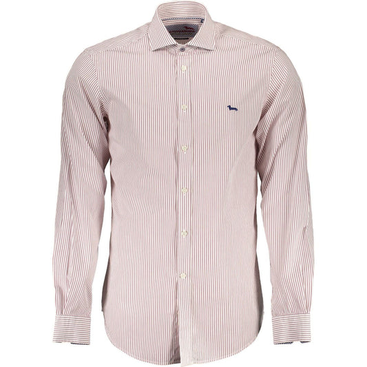 Harmont & Blaine Purple Cotton Men Shirt Harmont & Blaine