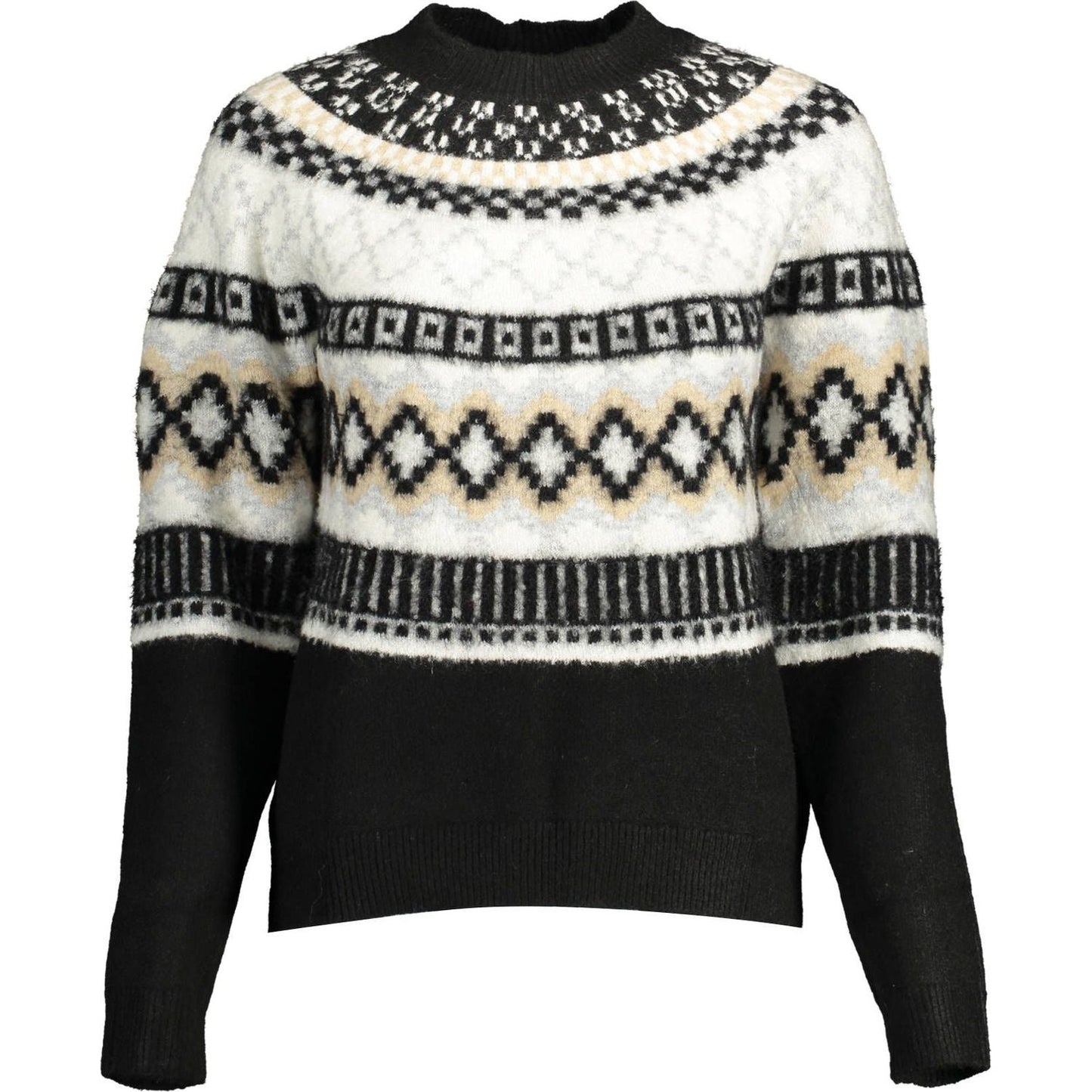 Desigual Black Polyester Women Sweater Desigual