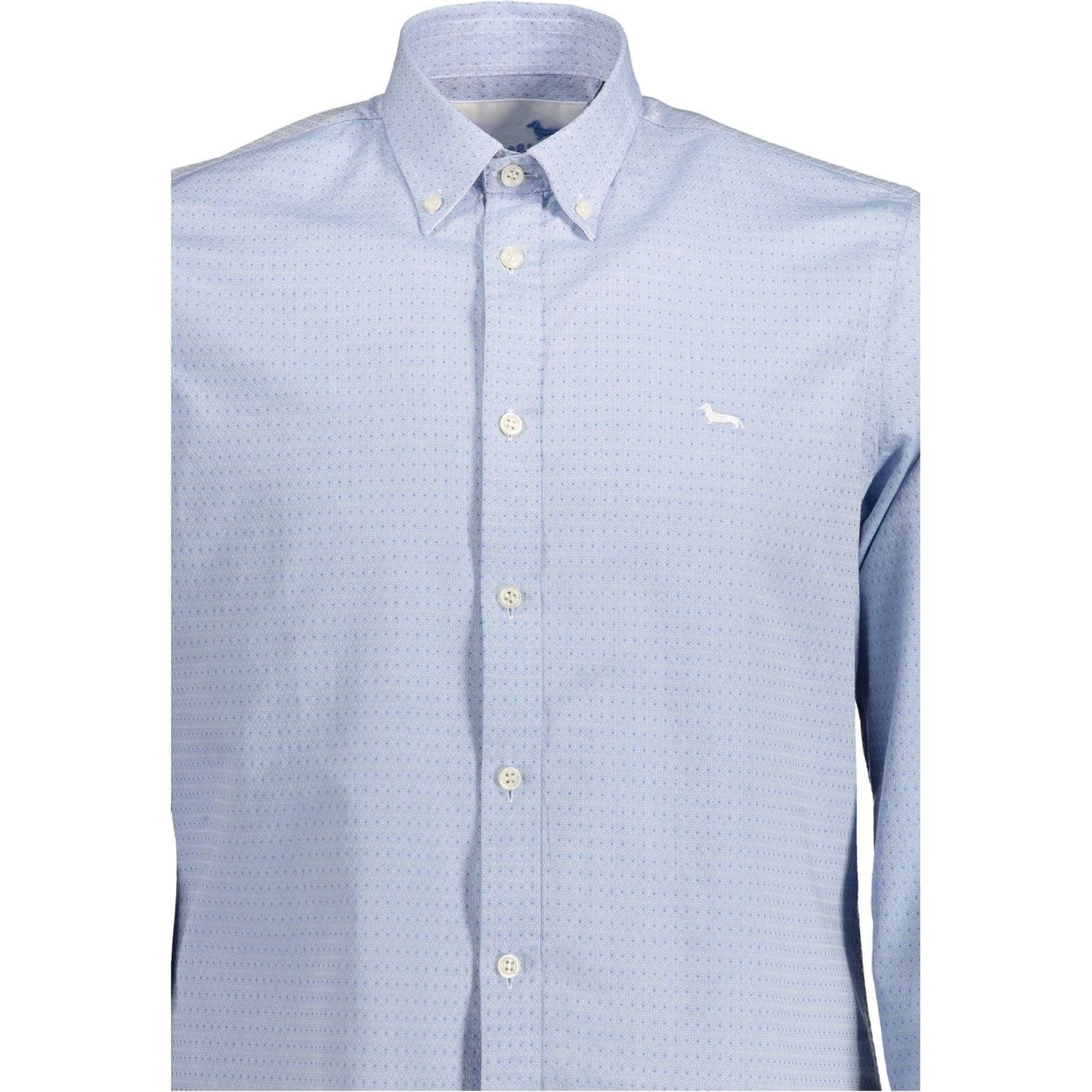 Harmont & Blaine Light Blue Cotton Men Shirt Harmont & Blaine