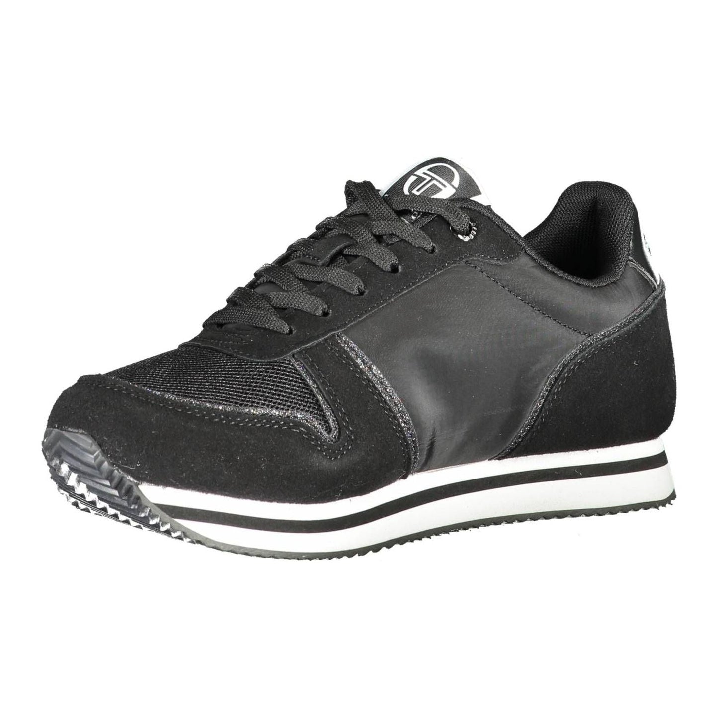 Sergio Tacchini Black Polyester Women Sneaker Sergio Tacchini