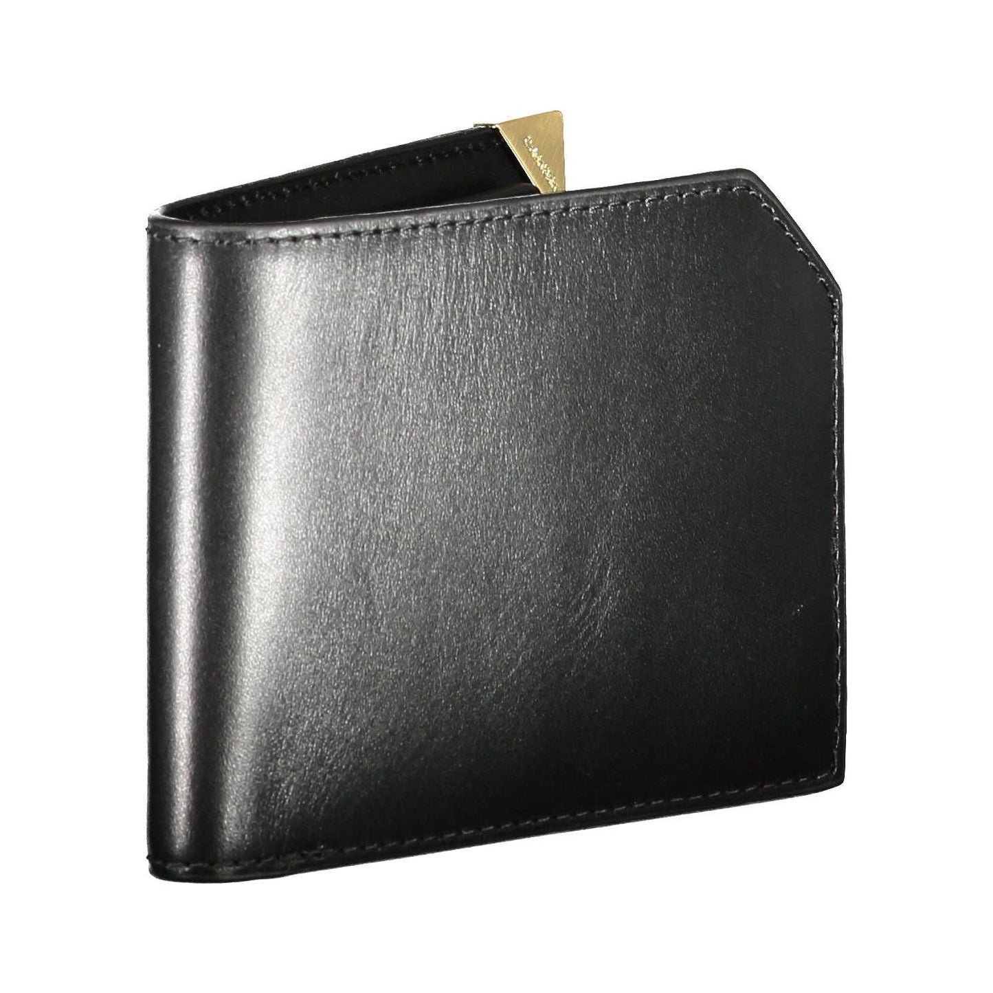 Calvin Klein Black Leather Mens Wallet Calvin Klein