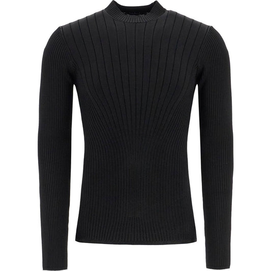 Mugler fitted long-sleeved top Knitwear Mugler