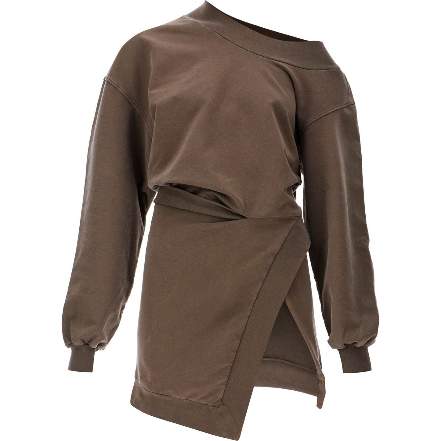 The Attico lightweight fleece mini dress Dresses The Attico