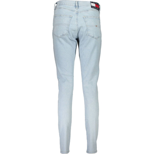 Tommy Hilfiger Light Blue Cotton Women Jeans Tommy Hilfiger