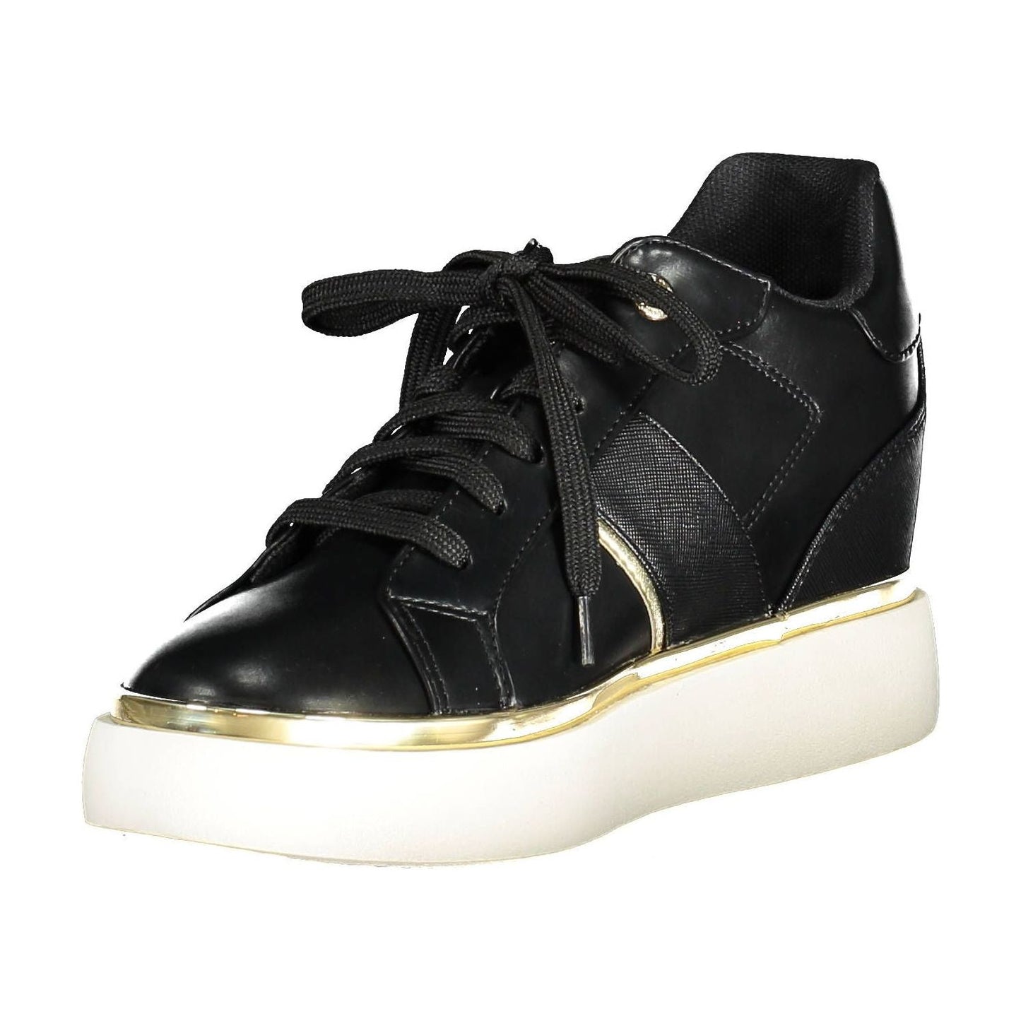 U.S. POLO ASSN. Black Polyester Women Sneaker U.S. POLO ASSN.