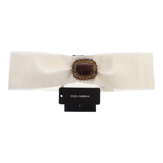 Dolce & Gabbana Embellished Snap Button Waist Belt Belt Dolce & Gabbana