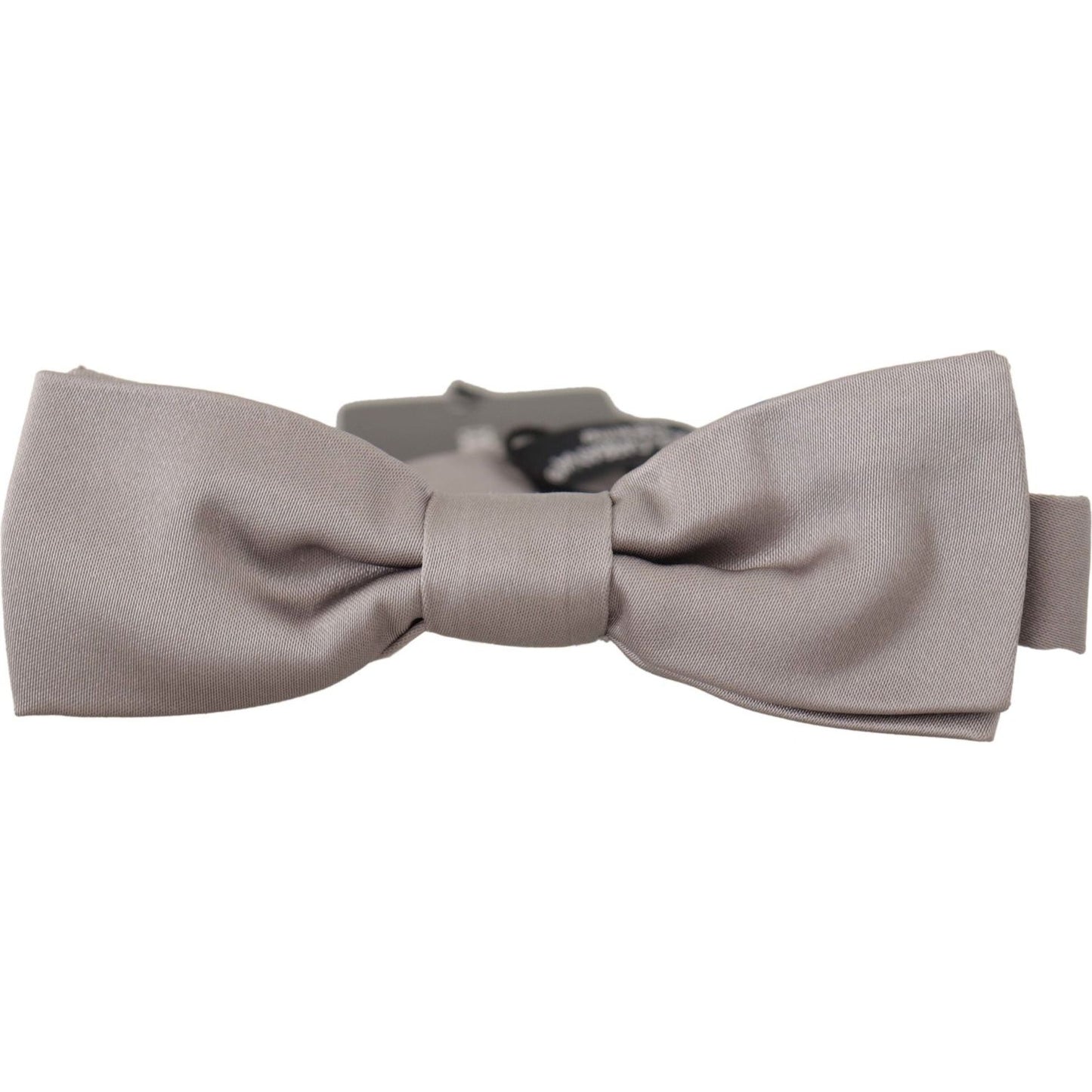Dolce & Gabbana Silver 100% Silk Slim Adjustable Neck Papillon Tie 1728,67345645728,Accessories,Bowties - Ties and Formal Accessories - Accessories,Dolce & Gabbana,Material: 100% Silk,Men,Men - Accessories,New with tags,Silver,Ties & Bowties - Men - Acces