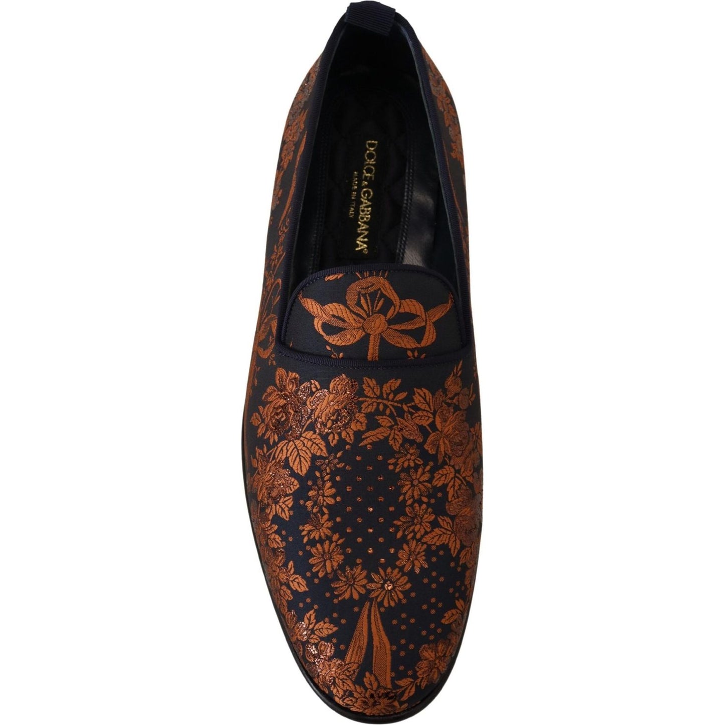 Dolce & Gabbana Elegant Floral Slip-On Loafers Dolce & Gabbana