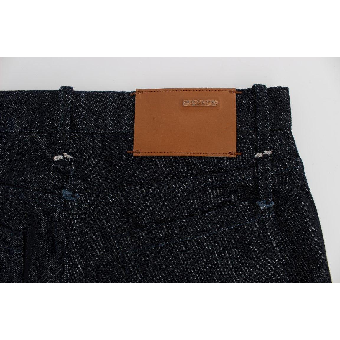 Acht Blue Cotton Regular Straight Fit Jeans 1728,67345645728,Acht,Blue,Clothing,Jeans & Pants - Men - Clothing,Jeans Denim - Clothing,Material: 100% Cotton,Men,Men - Clothing,New with tags,Straight-Leg Jeans - Jeans Denim - Clothing,W34