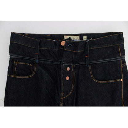 Acht Blue Cotton Regular Straight Fit Jeans 1728,67345645728,Acht,Blue,Clothing,Jeans & Pants - Men - Clothing,Jeans Denim - Clothing,Material: 100% Cotton,Men,Men - Clothing,New with tags,Straight-Leg Jeans - Jeans Denim - Clothing,W34