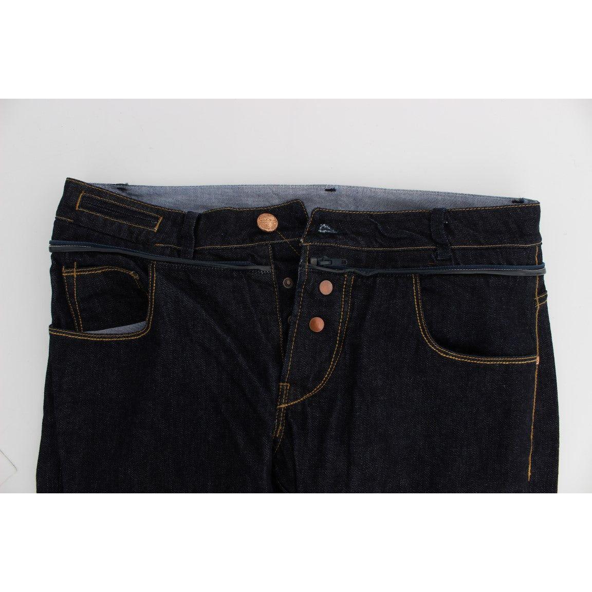 Acht Blue Cotton Regular Straight Fit Jeans 1728,67345645728,Acht,Blue,Clothing,Jeans & Pants - Men - Clothing,Jeans Denim - Clothing,Material: 100% Cotton,Men,Men - Clothing,New with tags,Straight-Leg Jeans - Jeans Denim - Clothing,W34