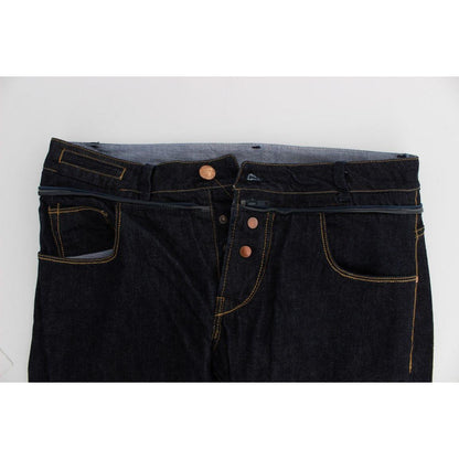 Acht Blue Cotton Regular Straight Fit Jeans 1728,67345645728,Acht,Blue,Clothing,Jeans & Pants - Men - Clothing,Jeans Denim - Clothing,Material: 100% Cotton,Men,Men - Clothing,New with tags,Straight-Leg Jeans - Jeans Denim - Clothing,W34