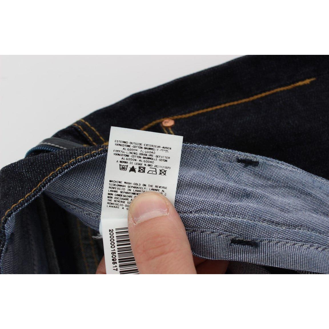 Acht Blue Cotton Regular Straight Fit Jeans 1728,67345645728,Acht,Blue,Clothing,Jeans & Pants - Men - Clothing,Jeans Denim - Clothing,Material: 100% Cotton,Men,Men - Clothing,New with tags,Straight-Leg Jeans - Jeans Denim - Clothing,W34