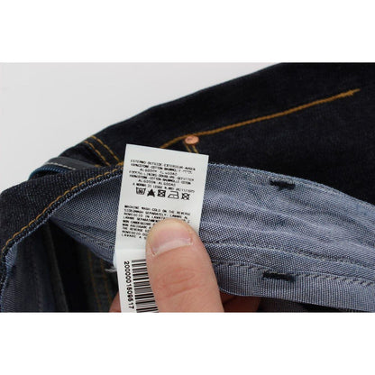 Acht Blue Cotton Regular Straight Fit Jeans 1728,67345645728,Acht,Blue,Clothing,Jeans & Pants - Men - Clothing,Jeans Denim - Clothing,Material: 100% Cotton,Men,Men - Clothing,New with tags,Straight-Leg Jeans - Jeans Denim - Clothing,W34