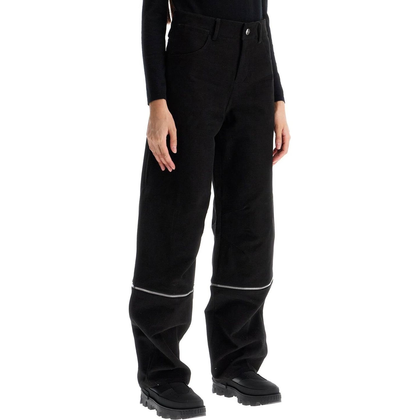 Moncler x Willow Smith Barrel cotton Pants Trousers Moncler