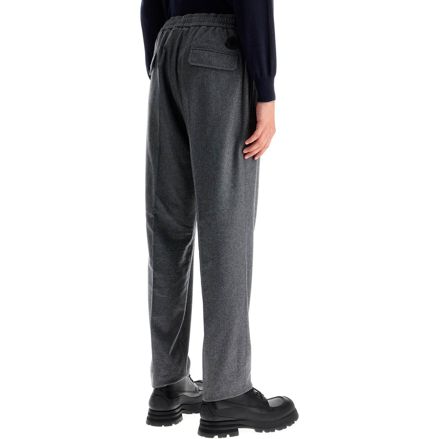 Moncler cashmere blend pants for men Trousers Moncler