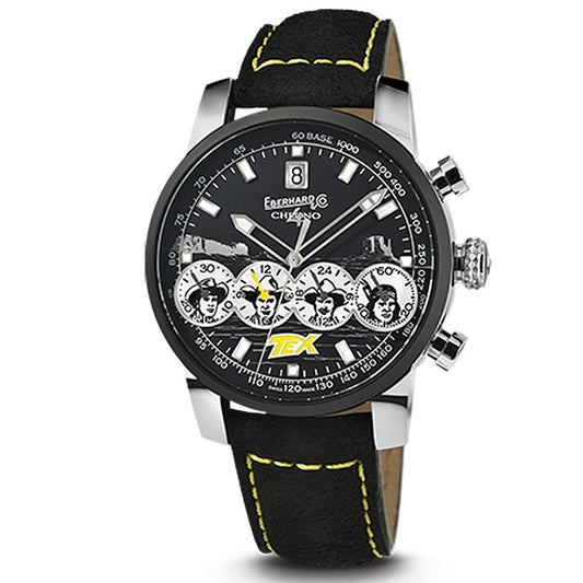 EBERHARD Mod. 4 TEX WILLER CHRONO LIMITED EDITION-0