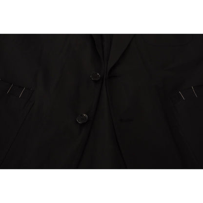 Dolce & Gabbana Black Cotton Single Breasted Blazer Jacket 15% Virgin Wool,1728,67345645728,Black,Blazers - Men - Clothing,Blazers - Suits & Blazers - Clothing,Clothing,Dolce & Gabbana,IT48 | M,IT52 | L,Material: 85% Cotton,Men,Men - Clothing,New with tag