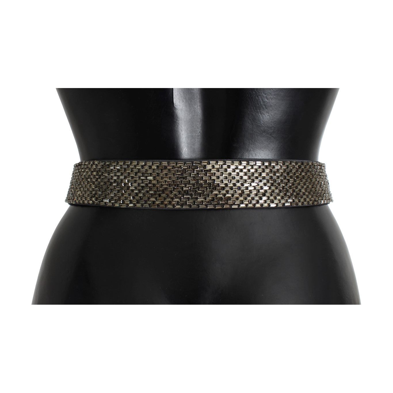 Dolce & Gabbana Embellished Sequined Wide Waist Belt Belt Dolce & Gabbana