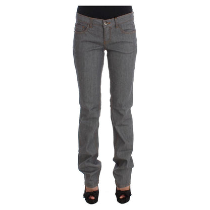 Costume National Gray Cotton Regular Fit Denim Jeans 1728,2% Elastan,67345645728,Clothing,Costume National,Gray,Jeans & Pants - Women - Clothing,Jeans Denim - Clothing,Material: 98% Cotton,New with tags,Skinny Jeans - Jeans Denim - Clothing,Slim Fit Jeans