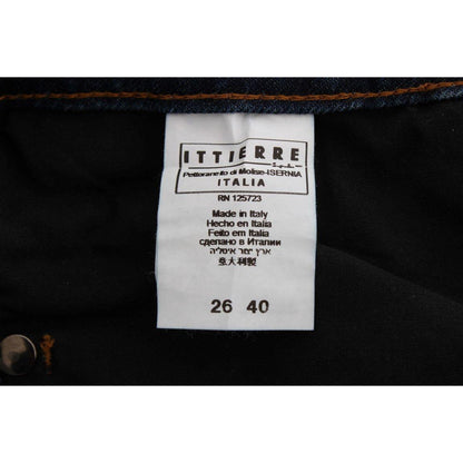 Costume National Blue Cotton Blend Bootcut Jeans 1728,2% Elastan,67345645728,Blue,Bootcut Jeans - Jeans Denim - Clothing,Clothing,Costume National,Jeans & Pants - Women - Clothing,Jeans Denim - Clothing,Material: 98% Cotton,New with tags,W26,Women,Women -