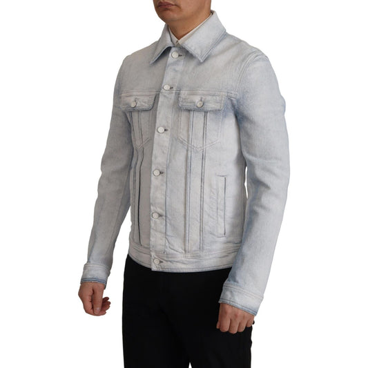 Dolce & Gabbana Elegant Light Blue Denim Jacket Dolce & Gabbana