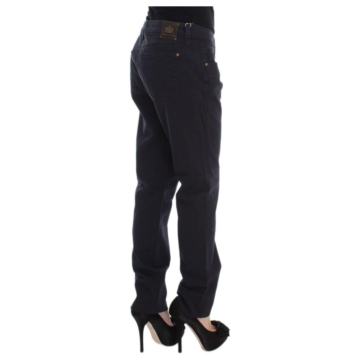 Ermanno Scervino Chic Casual Fit Italian Designer Jeans Jeans & Pants Ermanno Scervino