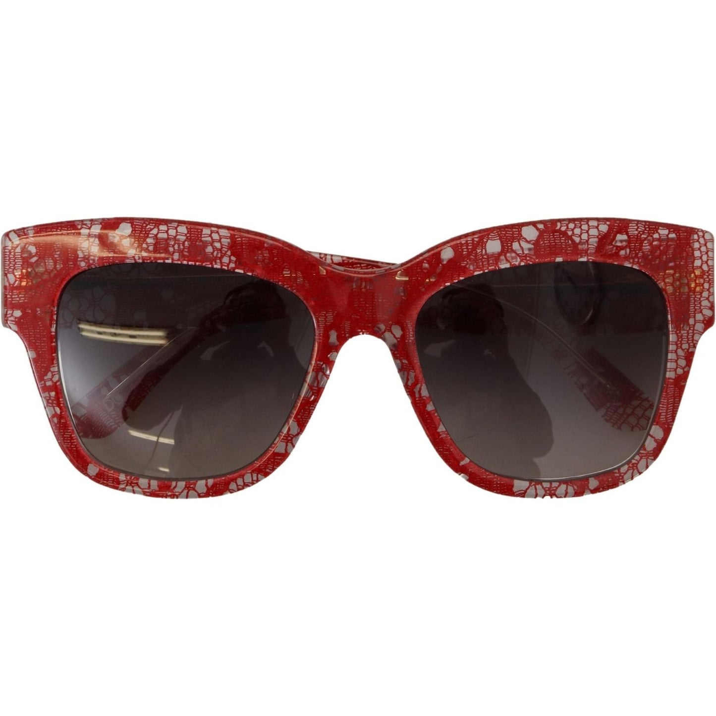 Dolce & Gabbana Sicilian Lace Accented Designer Sunglasses Dolce & Gabbana