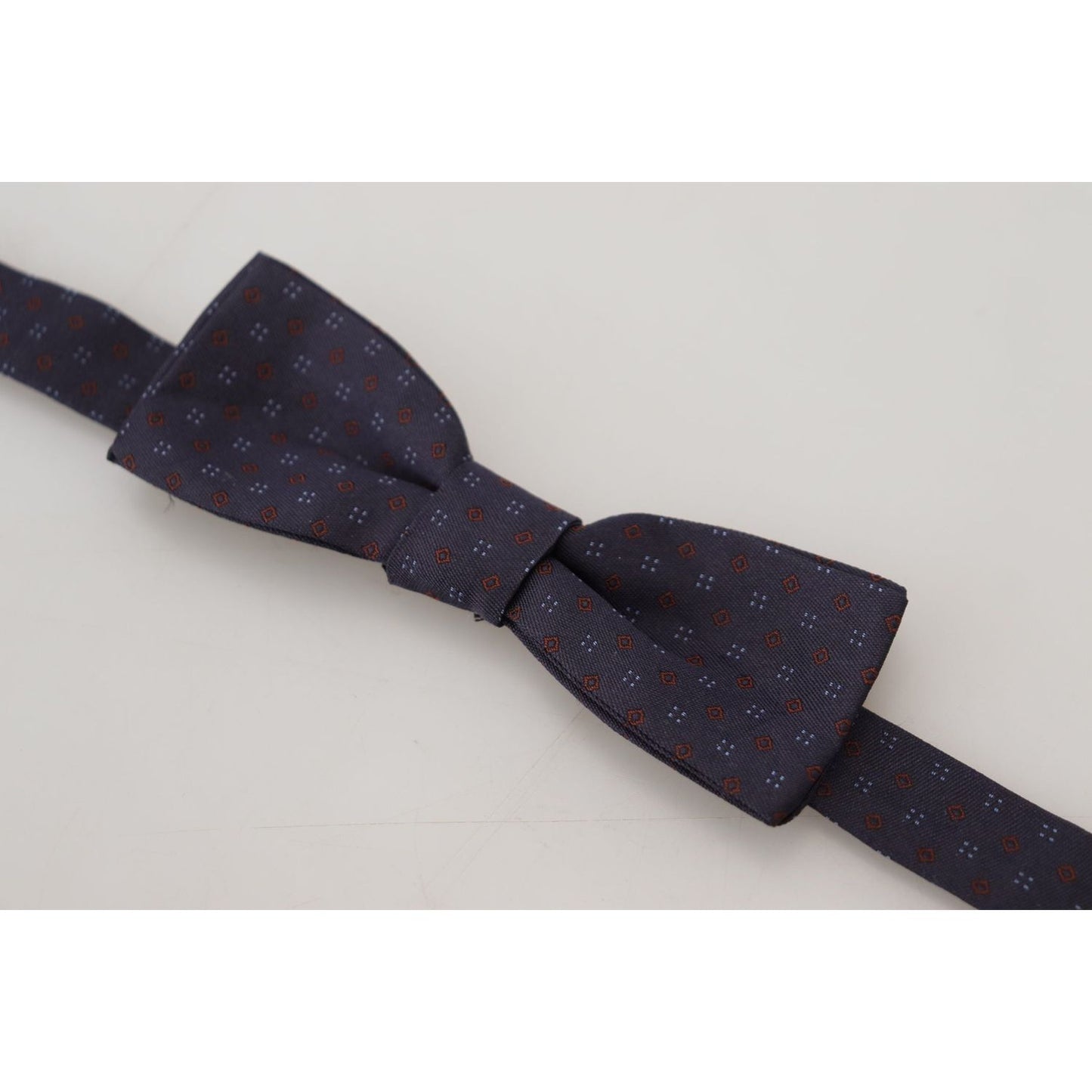 Dolce & Gabbana Elegant Silk Patterned Bow Tie Dolce & Gabbana