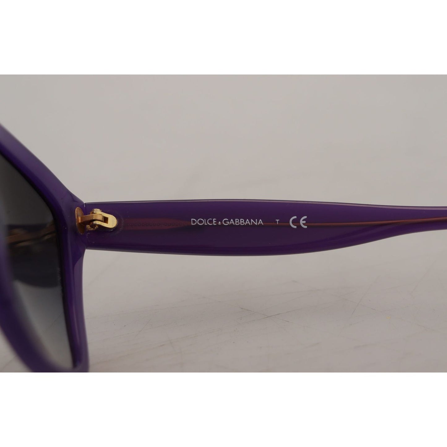 Dolce & Gabbana Elegant Purple Gradient Lens Sunglasses Dolce & Gabbana