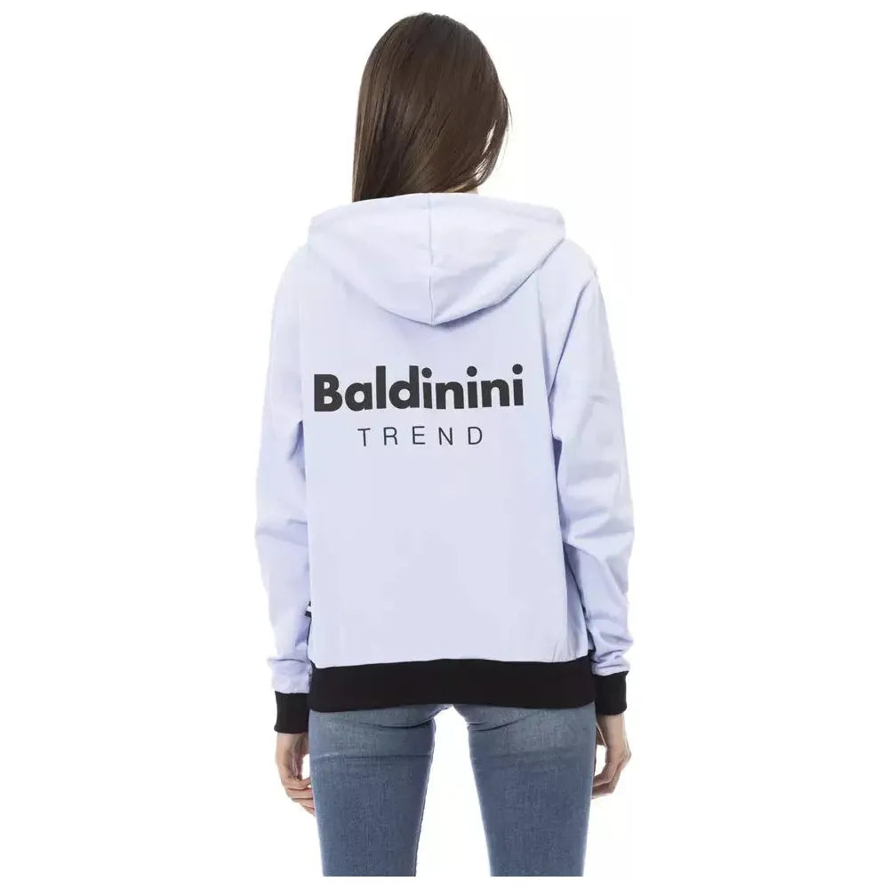 Baldinini Trend Purple Cotton Women Sweater Baldinini Trend