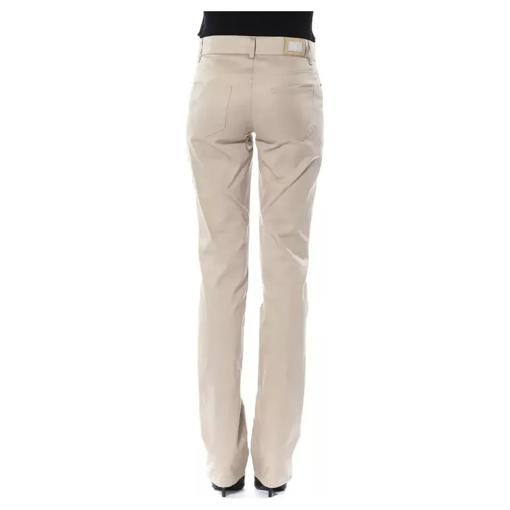 BYBLOS Beige Cotton Women Pant 1728,67345744032,Beige,BYBLOS,Casual Pants - Pants - Clothing,Clothing,Jeans & Pants - Women - Clothing,New with tags,Pants - Clothing,W28,W29,W30,Women,Women - Clothing