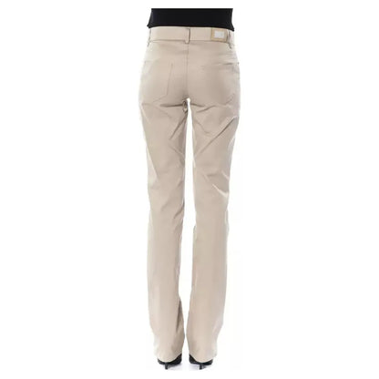 BYBLOS Beige Cotton Women Pant 1728,67345744032,Beige,BYBLOS,Casual Pants - Pants - Clothing,Clothing,Jeans & Pants - Women - Clothing,New with tags,Pants - Clothing,W28,W29,W30,Women,Women - Clothing