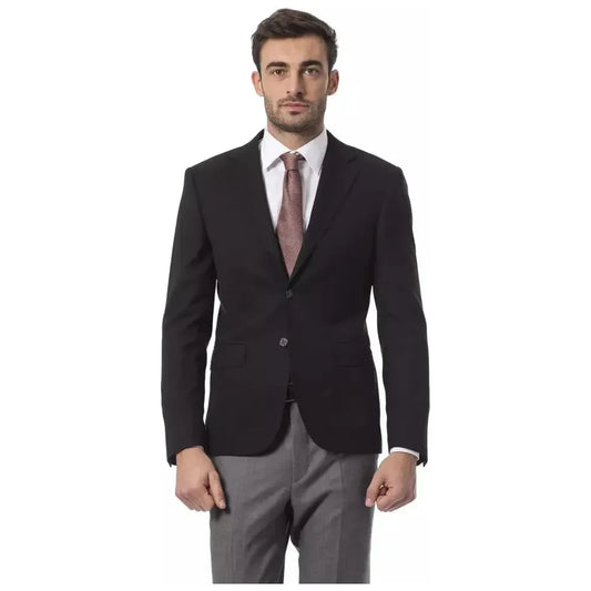 Billionaire Italian Couture Black Wool Men's Blazer Billionaire Italian Couture